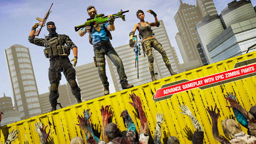 Misi Penembakan Zombie FPS - Pembunuh Zombie Terak screenshot 6