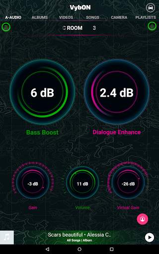 VybOn: 3D Audio Bass Dialog EQ Audio Video Player screenshot 13