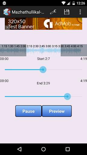 Cut Mp3 Songs Make Ringtones screenshot 1