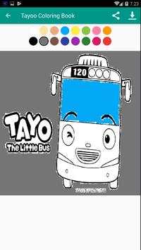 Tayo Little Bus Coloring screenshot 4