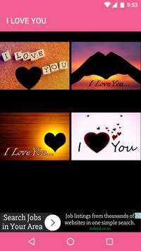 I LOVE YOU Photo Frames NEW HD screenshot 1