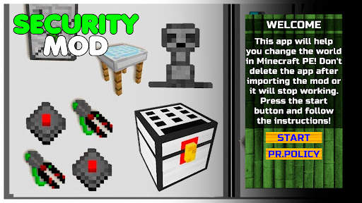 Security Craft Mod Minecraft screenshot 2