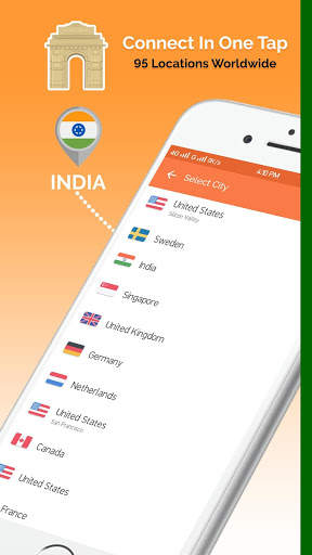 Indian VPN - Free VPN Proxy Server & Secure screenshot 2