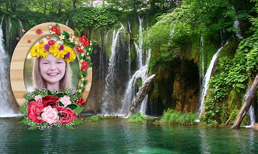 Waterfall  Photo Frames 6 تصوير الشاشة