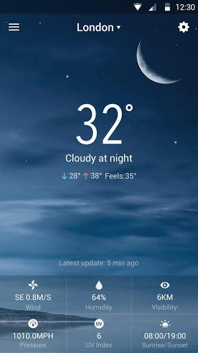 Air Quality Index weather app screenshot 3