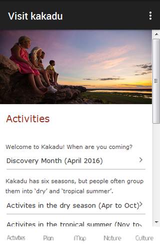 Kakadu Visitors Guide screenshot 2