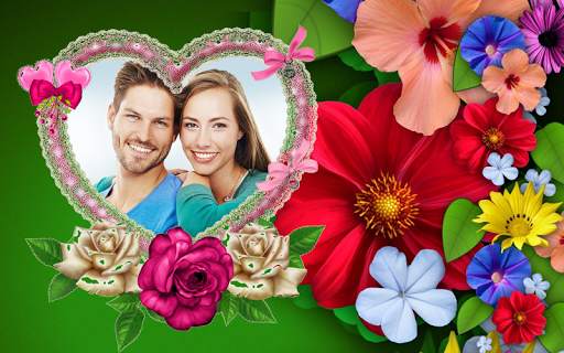 Romantic Love Photo Frames 3 تصوير الشاشة