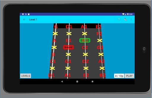 Musical Pitch Game Violin screenshot 10