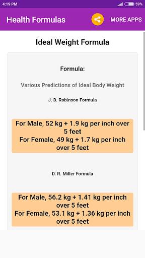 Health Formulas screenshot 3