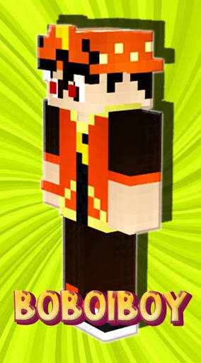 Skin Boboi Boy For Minecraft screenshot 3