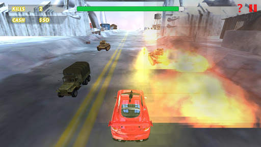 Car Racing Shooting Free Game screenshot 2