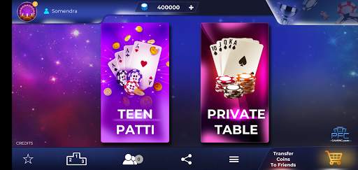 PFC Teen Patti - Online Multiplayer Card Game screenshot 3