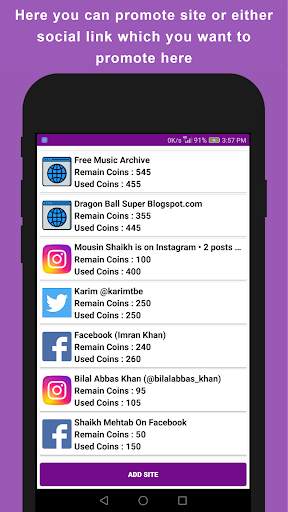 FAVP - Promotion,Apps,Videos,Sites,Likes,Followers screenshot 2
