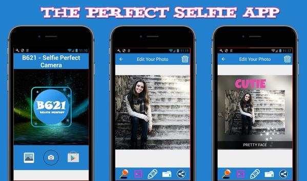 B621 - Selfie Perfect Camera screenshot 1