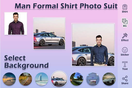 Man Formal Shirt Photo Editor - Men Formal Shirts screenshot 2