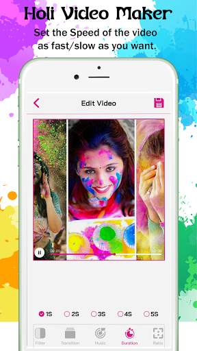 Holi Video Status & Video Maker 2021 screenshot 7