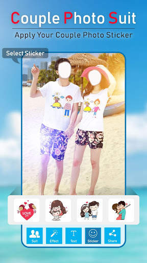 Couple Photo Suit Editor screenshot 4