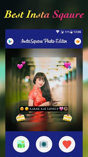 Instant Square Art Photo Editor screenshot 1