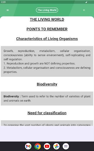 Class 11 Biology Notes screenshot 13