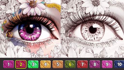 Cross Stitch: Color by Number screenshot 8