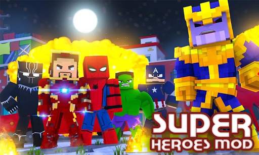 Mod Superheroes for Minecraft PE screenshot 2