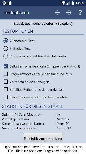 Lernkarten Trainer Pro screenshot 2
