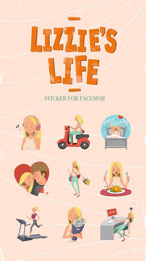 Lizzie’s Life Sticker screenshot 2