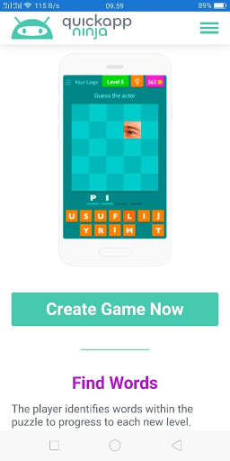 QuickApp Ninja Create Android screenshot 5