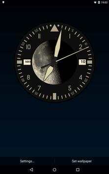 Lunar Clock Wallpaper Demo 5 تصوير الشاشة