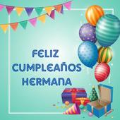 Feliz Cumpleaños Hermana أيقونة