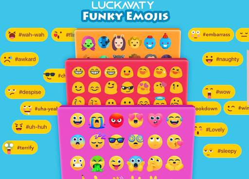 Cartoon Keyboard GIFs, Stickers, Themes, Kaomoji screenshot 3