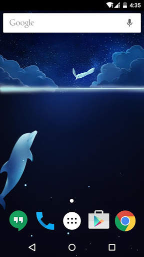Fish&Bird Love Live Wallpaper screenshot 3
