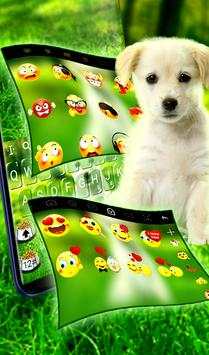 Innocent Cute Puppy Keyboard Theme screenshot 5