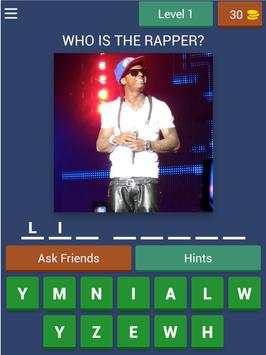 RAPPER QUIZ - EARN REAL MONEY स्क्रीनशॉट 6