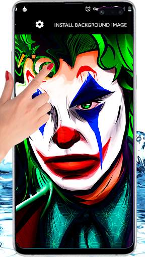 Joker Cool 4K Teen Evil Clown Live Wallpaper screenshot 2