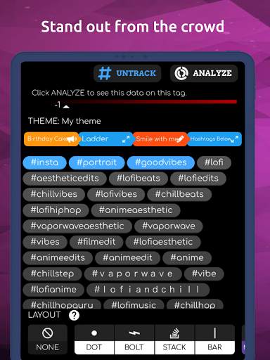 Statstory Live Hashtags & Tags screenshot 1