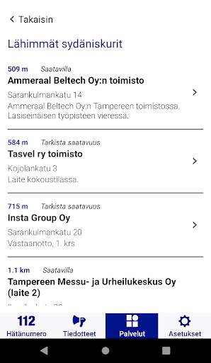 112 Suomi screenshot 3