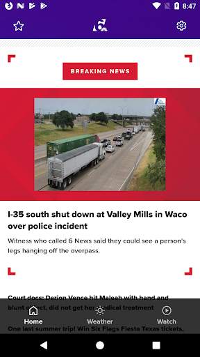 Central Texas News from KCEN 6 screenshot 1