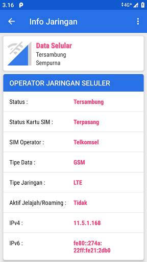 Pengaturan Kartu SIM screenshot 7
