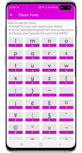 Clean Fonts for Huawei screenshot 4
