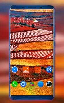 Theme for redmi 4A | nature Fields wallpaper screenshot 1