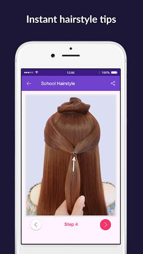 Hairstyles step by step easy,  screenshot 8