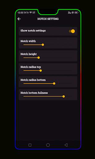 BorderLight - Edge Live Wallpaper screenshot 3