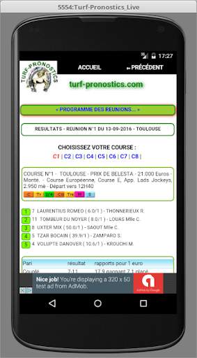 Turf pronostics & partants pmu screenshot 7