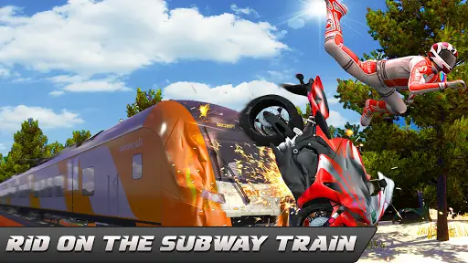 EZ Drive - Train Racer - Train Surfer, Bike Race screenshot 10