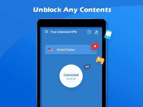 Free Unlimited VPN screenshot 7
