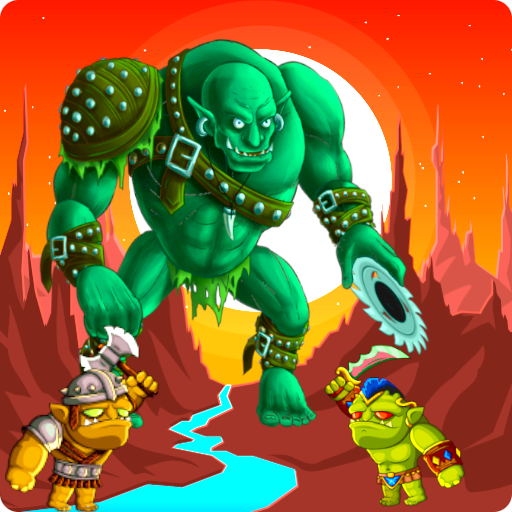 Orcs vs Blades : smash monsters أيقونة