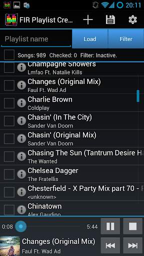 FIR PlayList Creator screenshot 4