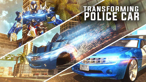 Flying Police Robot Fighting:  screenshot 1