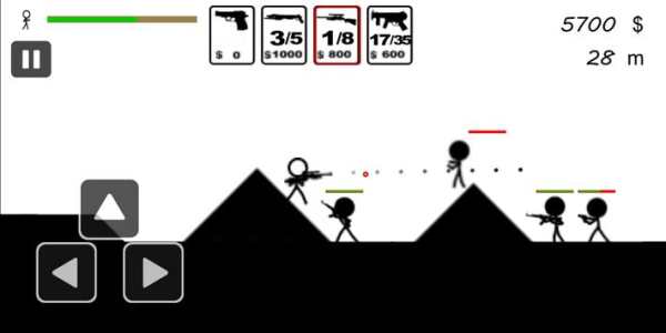 Stickman Gun Shooter - Shot and Jump screenshot 1